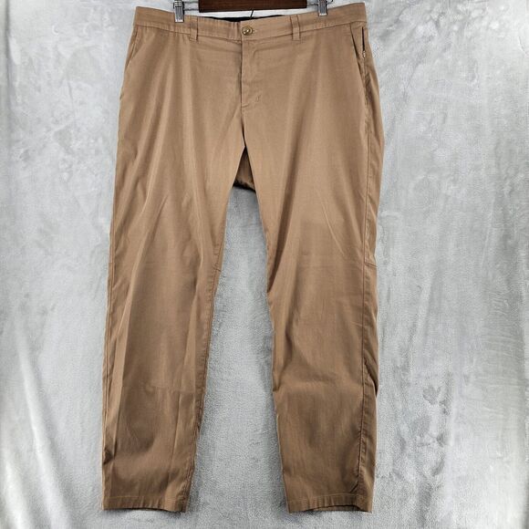 RGC Random Golf Club Mens 39x30‎ Tan Chino Golf Pants Stretch Flex - Picture 1 of 8